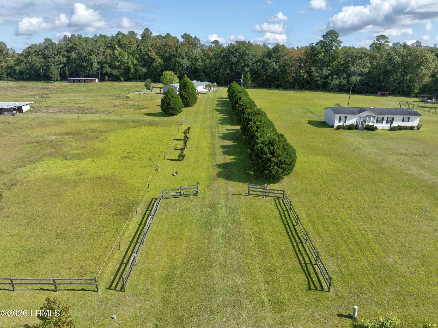 6.72 Acres of Land with Home for Sale in Varnville, South Carolina