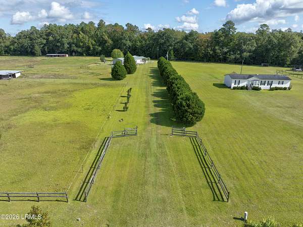 6.72 Acres of Land with Home for Sale in Varnville, South Carolina