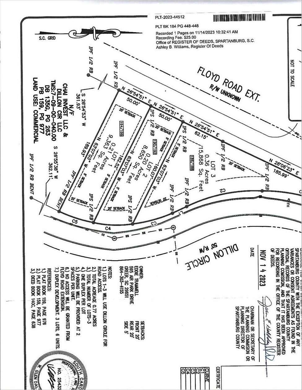 0.81 Acres of Land for Sale in Spartanburg, South Carolina