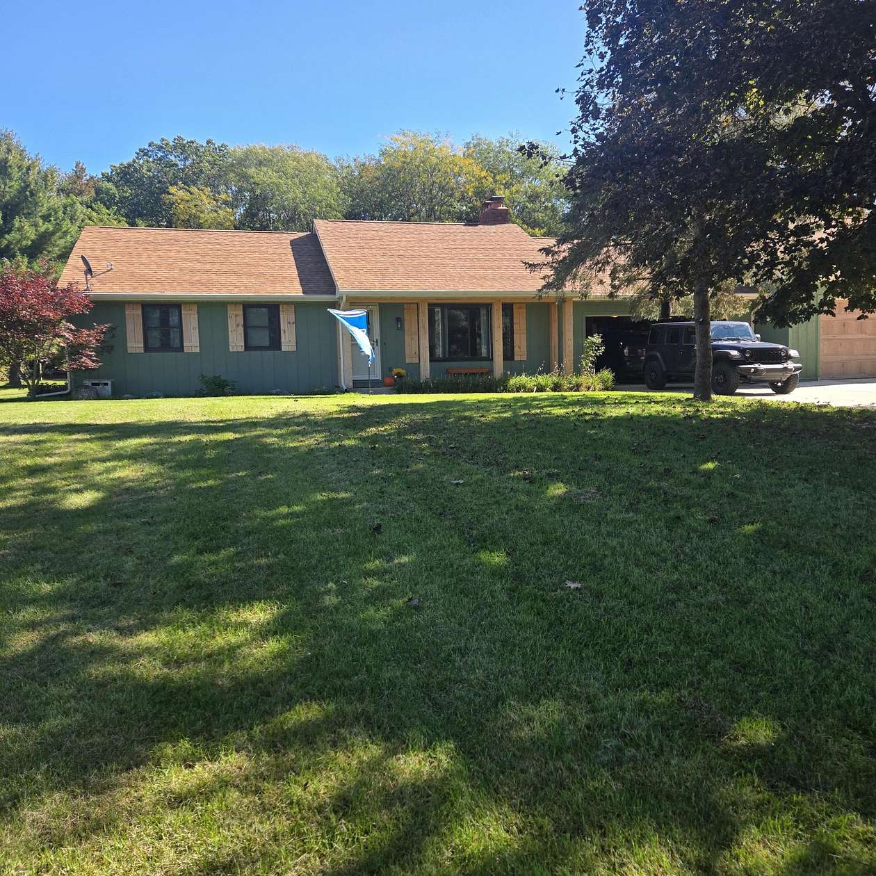 19.5 Acres of Land with Home for Sale in Marshall, Michigan