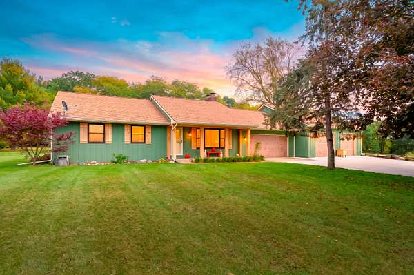 19.5 Acres of Land with Home for Sale in Marshall, Michigan