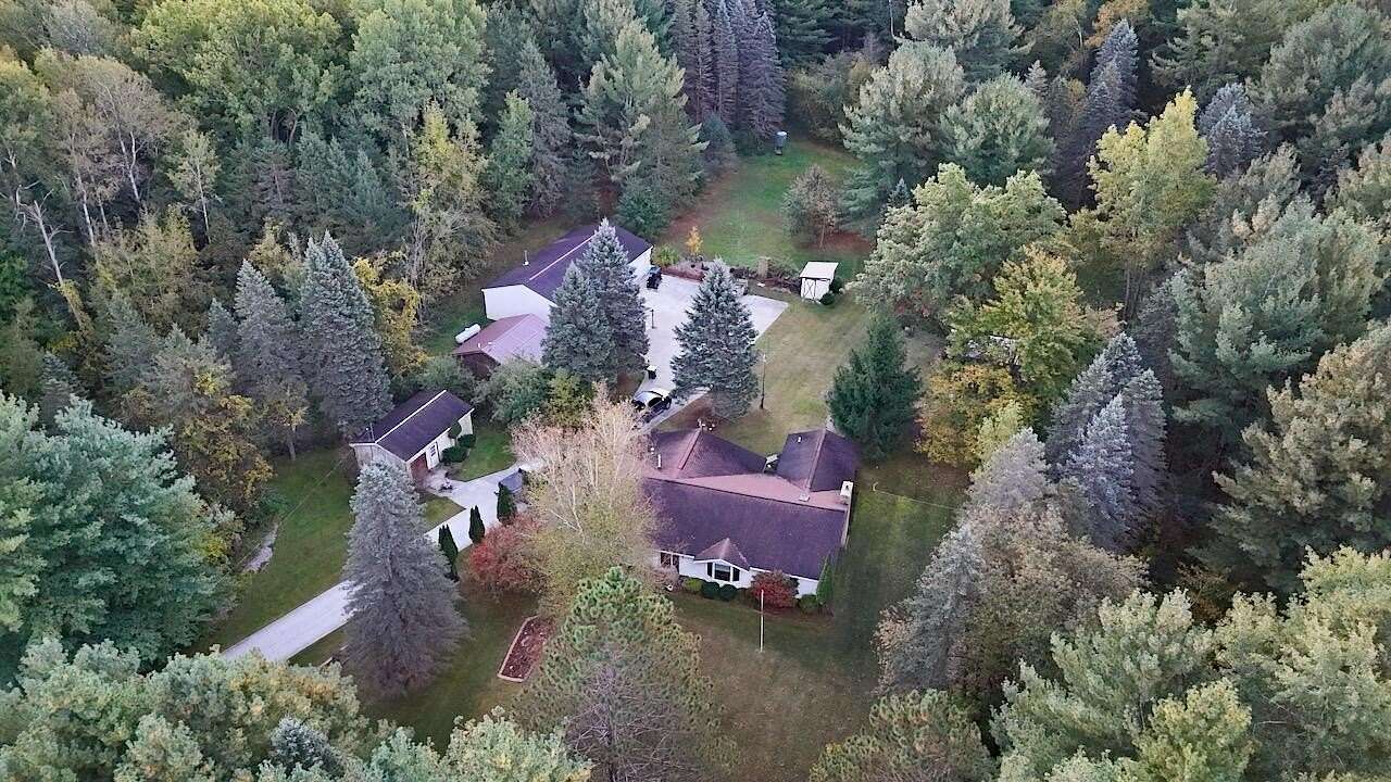 40 Acres of Recreational Land with Home for Sale in Sterling, Michigan