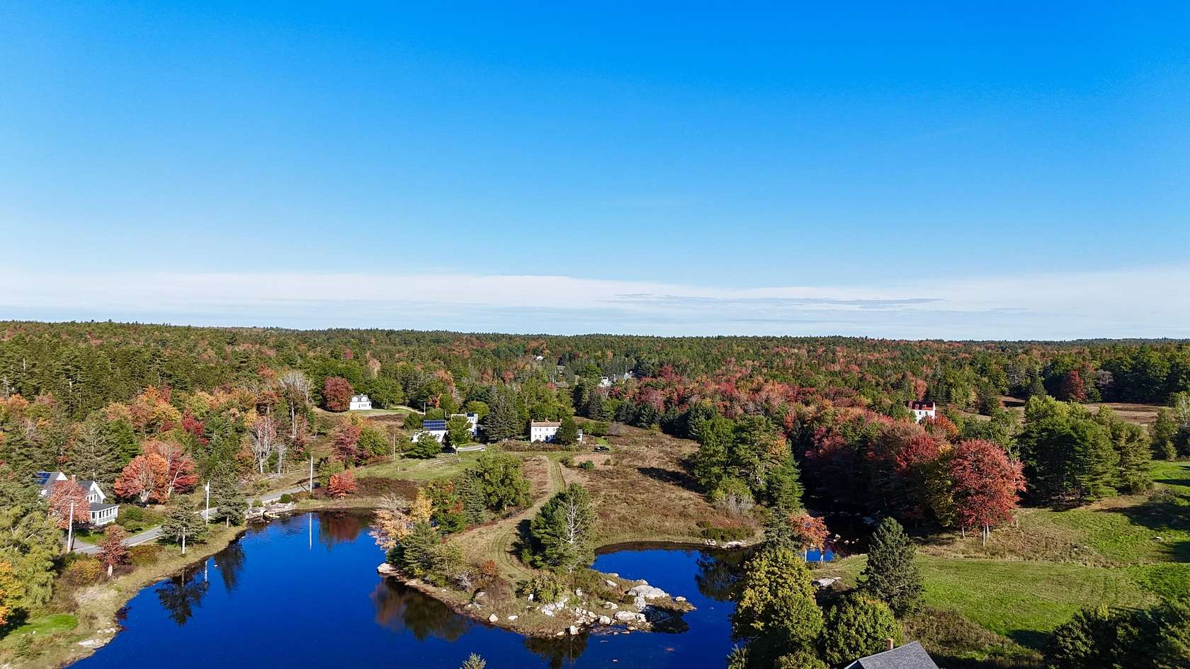 5 Acres of Land with Home for Sale in Blue Hill, Maine
