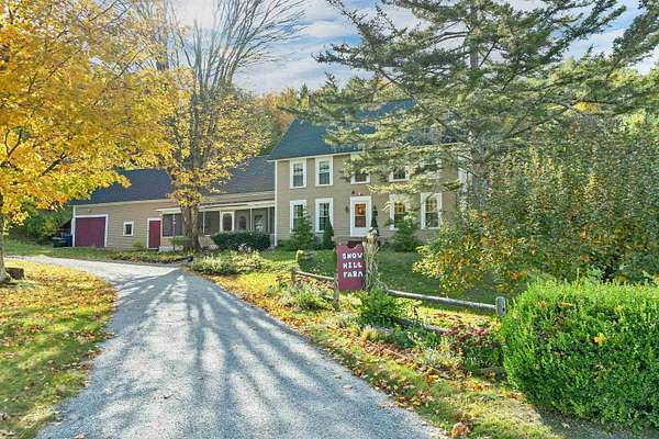 8.55 Acres of Land with Home for Sale in Bradford, New Hampshire