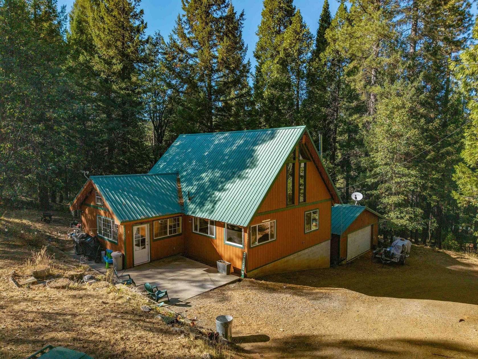 7.65 Acres of Land with Home for Sale in Quincy, California