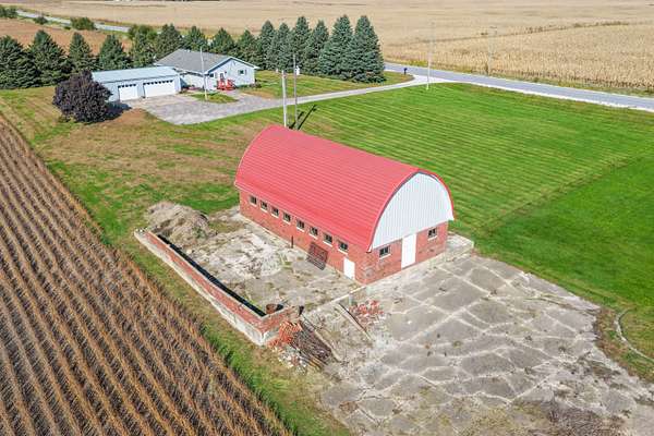 2 Acres of Land with Home for Sale in Hubbard, Iowa