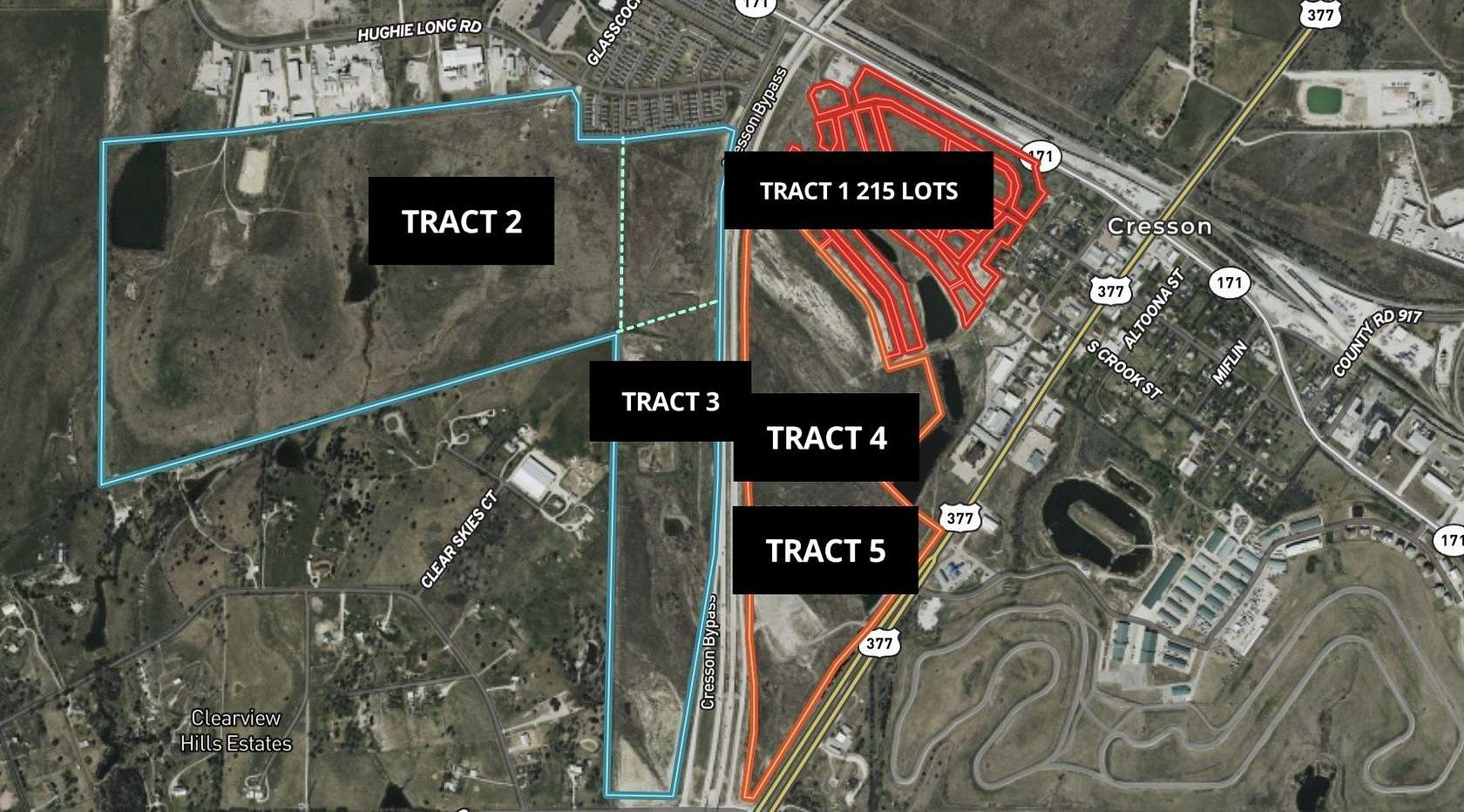 427 Acres of Land for Sale in Cresson, Texas