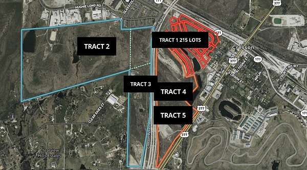 427 Acres of Land for Sale in Cresson, Texas