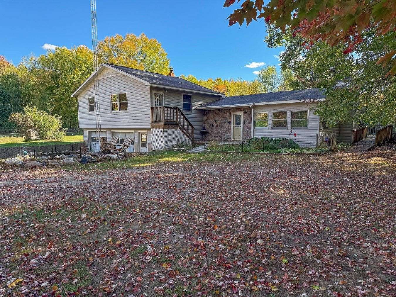 20 Acres of Recreational Land with Home for Sale in Coleman, Michigan