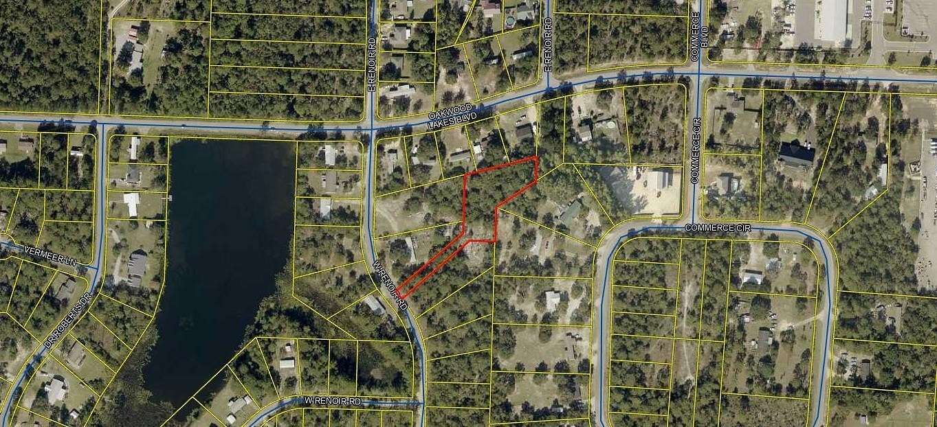 0.93 Acres of Land for Sale in DeFuniak Springs, Florida