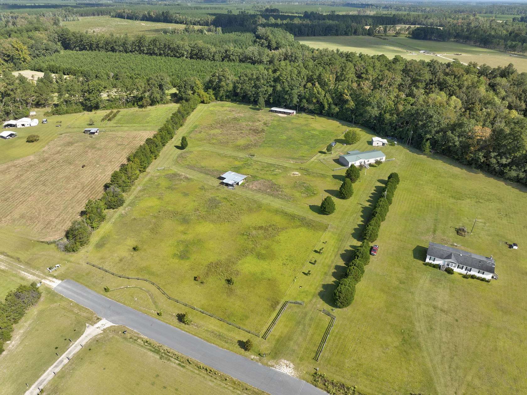 4.16 Acres of Land with Home for Sale in Varnville, South Carolina