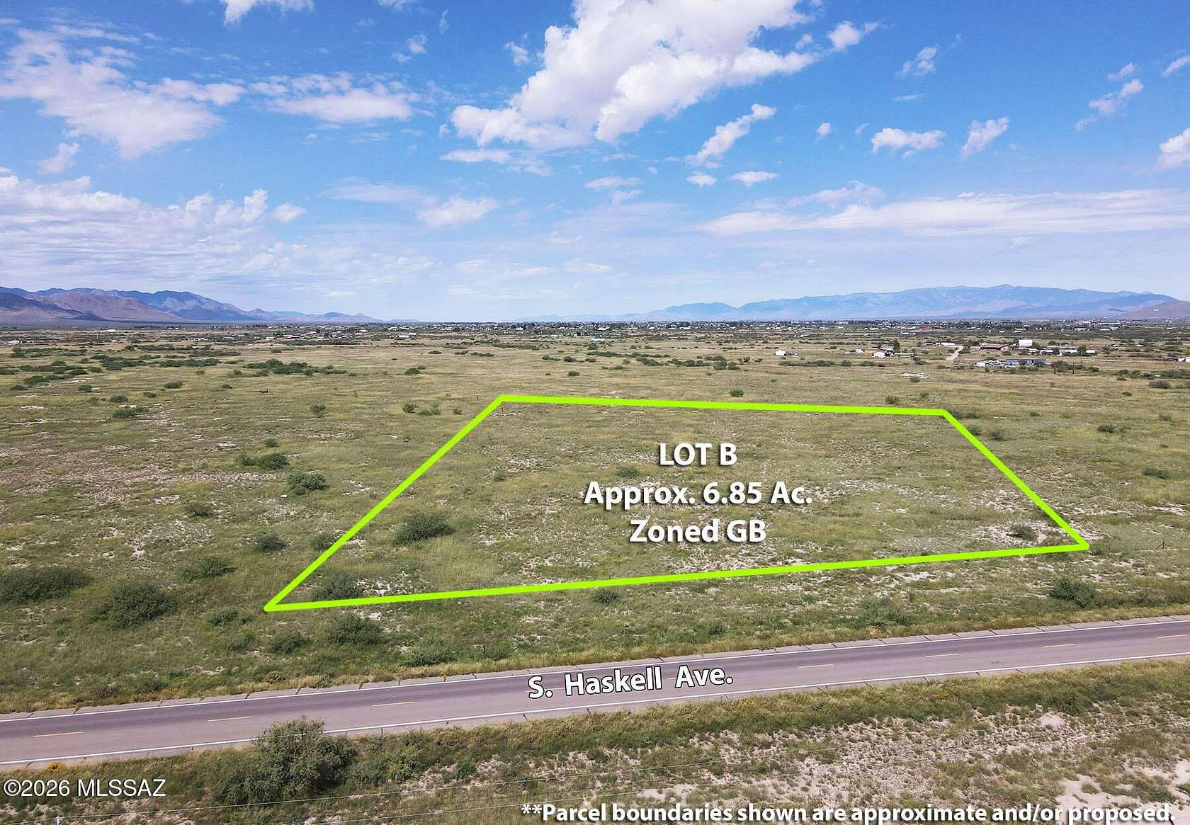 6.85 Acres of Commercial Land for Sale in Willcox, Arizona