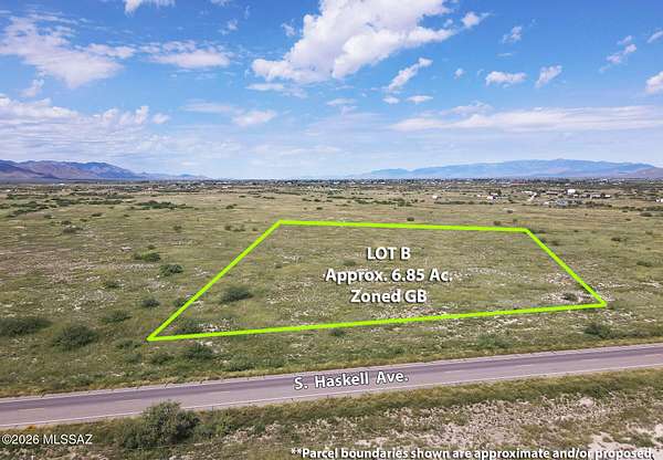 6.85 Acres of Commercial Land for Sale in Willcox, Arizona