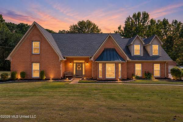 2.1 Acres of Land with Home for Sale in Nesbit, Mississippi