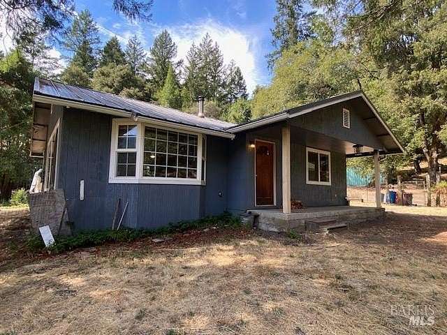 78 Acres of Land with Home for Sale in Leggett, California