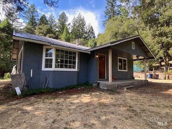 78 Acres of Land with Home for Sale in Leggett, California