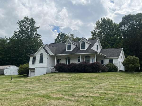 3.69 Acres of Land with Home for Sale in Richwood, West Virginia