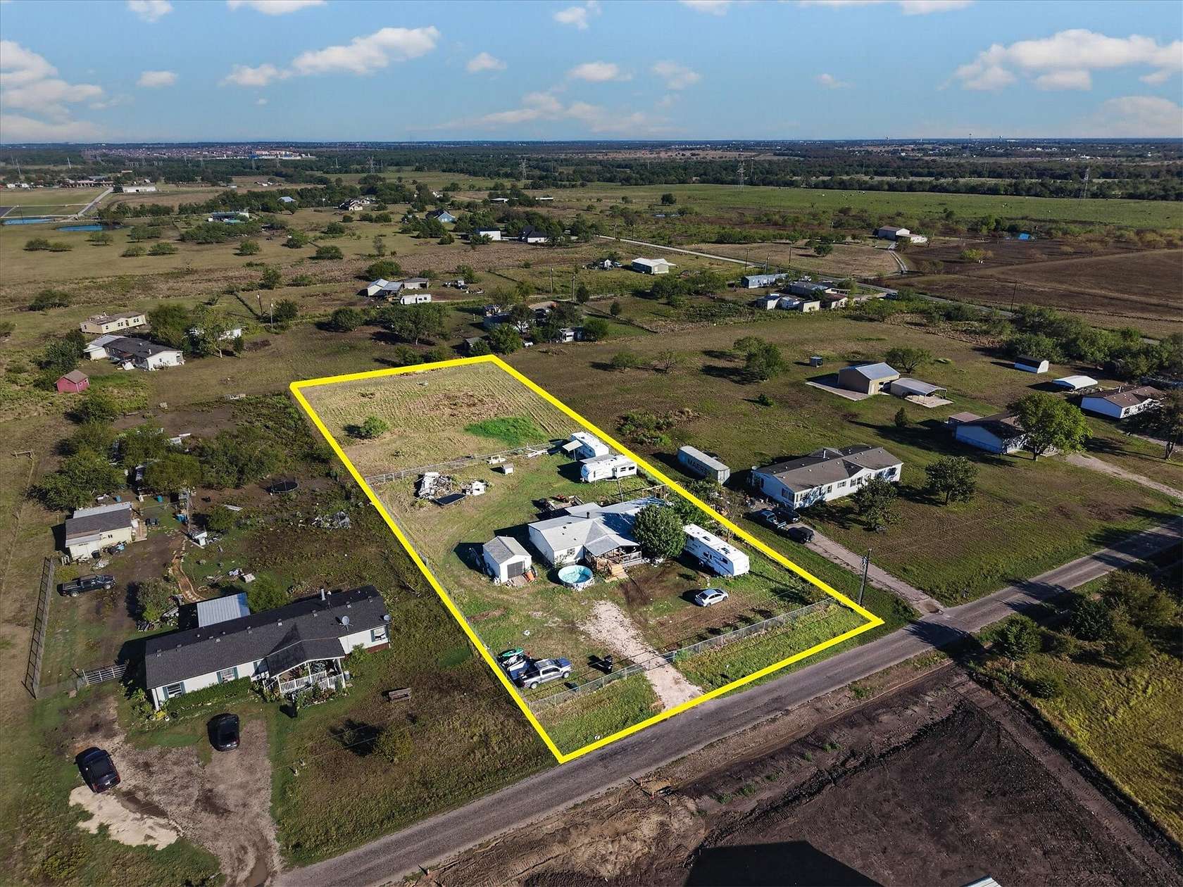 1.5 Acres of Land with Home for Sale in Royse City, Texas