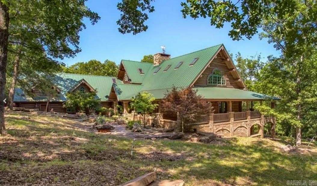 60.2 Acres of Recreational Land with Home for Sale in Elkins, Arkansas