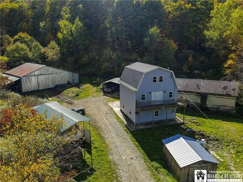 56.9 Acres of Land with Home for Sale in Olean, New York
