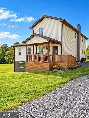 4 Acres of Land with Home for Sale in Springfield, West Virginia