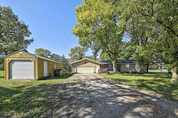5 Acres of Land with Home for Sale in Estherville, Iowa