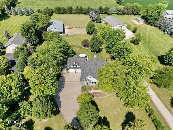 2 Acres of Land with Home for Sale in Sheridan, Illinois