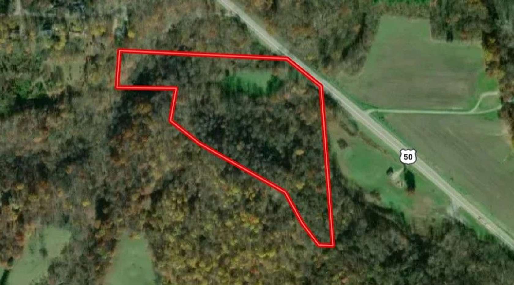 15.3 Acres of Recreational Land for Sale in Versailles, Indiana