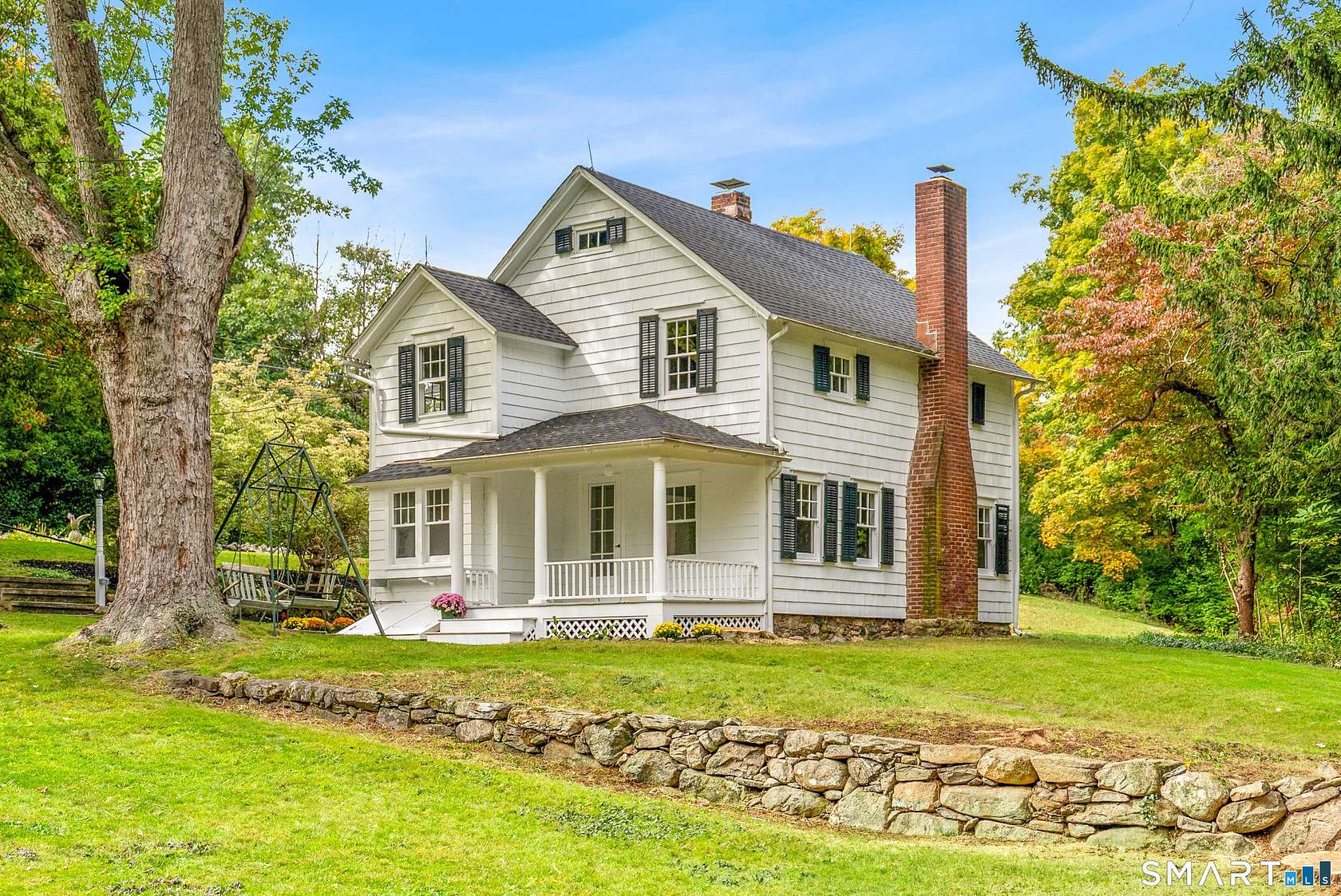 1.69 Acres of Land with Home for Sale in New Canaan, Connecticut