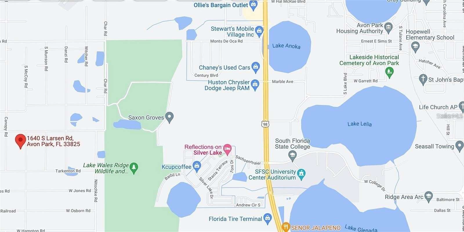 1.13 Acres of Residential Land for Sale in Avon Park, Florida