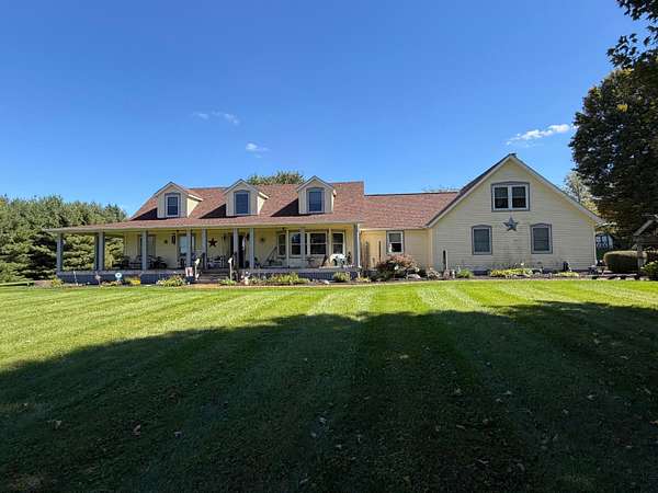 10.5 Acres of Recreational Land with Home for Auction in Utica, Ohio