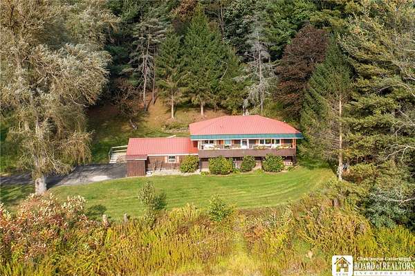 3.9 Acres of Land with Home for Sale in Kennedy, New York