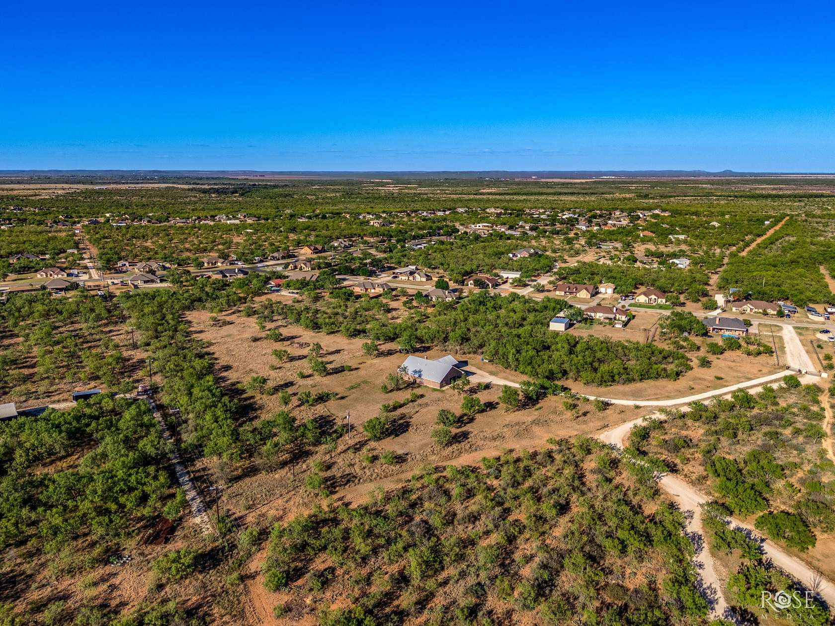9.6 Acres of Land with Home for Sale in San Angelo, Texas