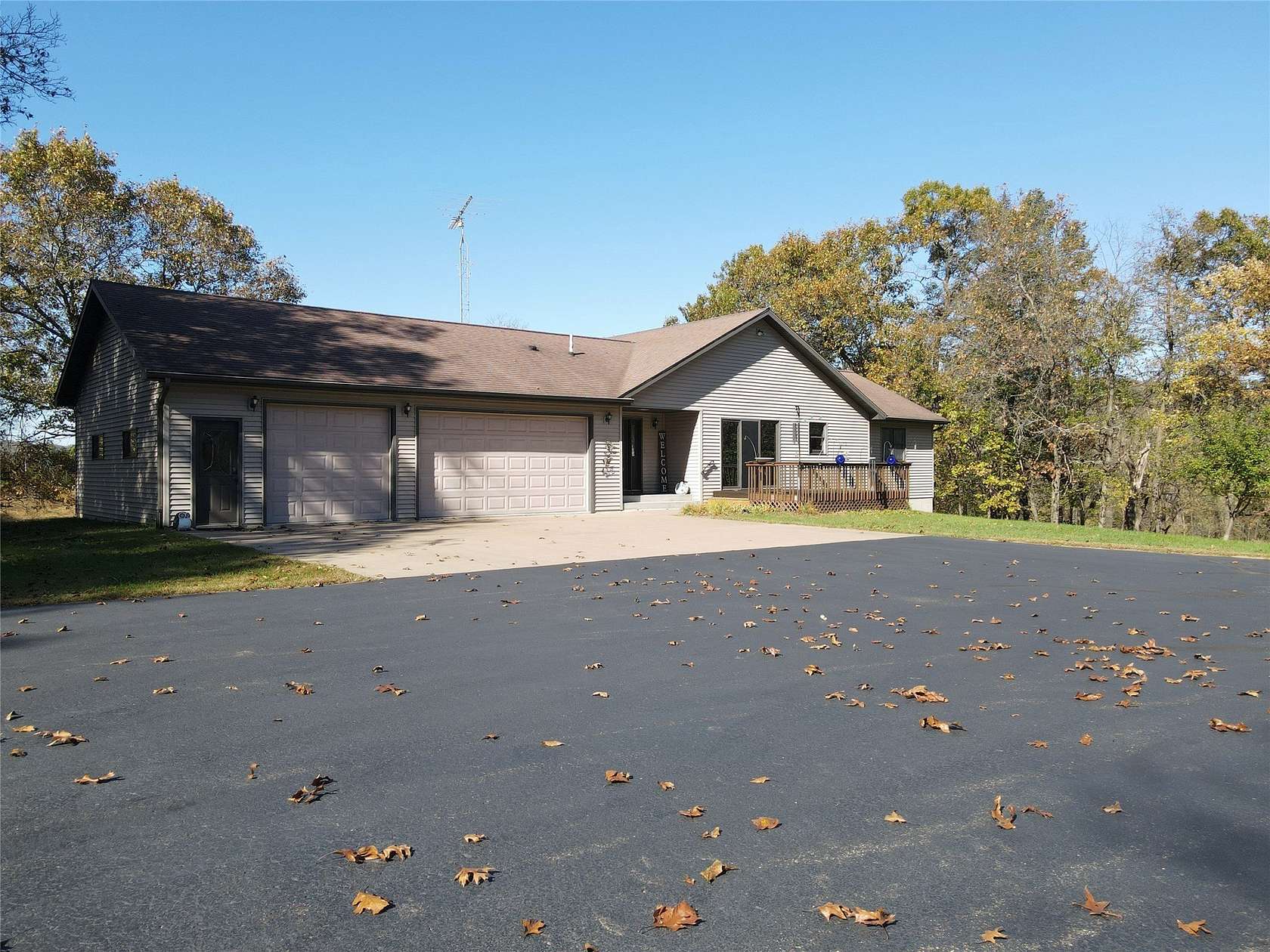 4 Acres of Land with Home for Sale in Durand, Wisconsin