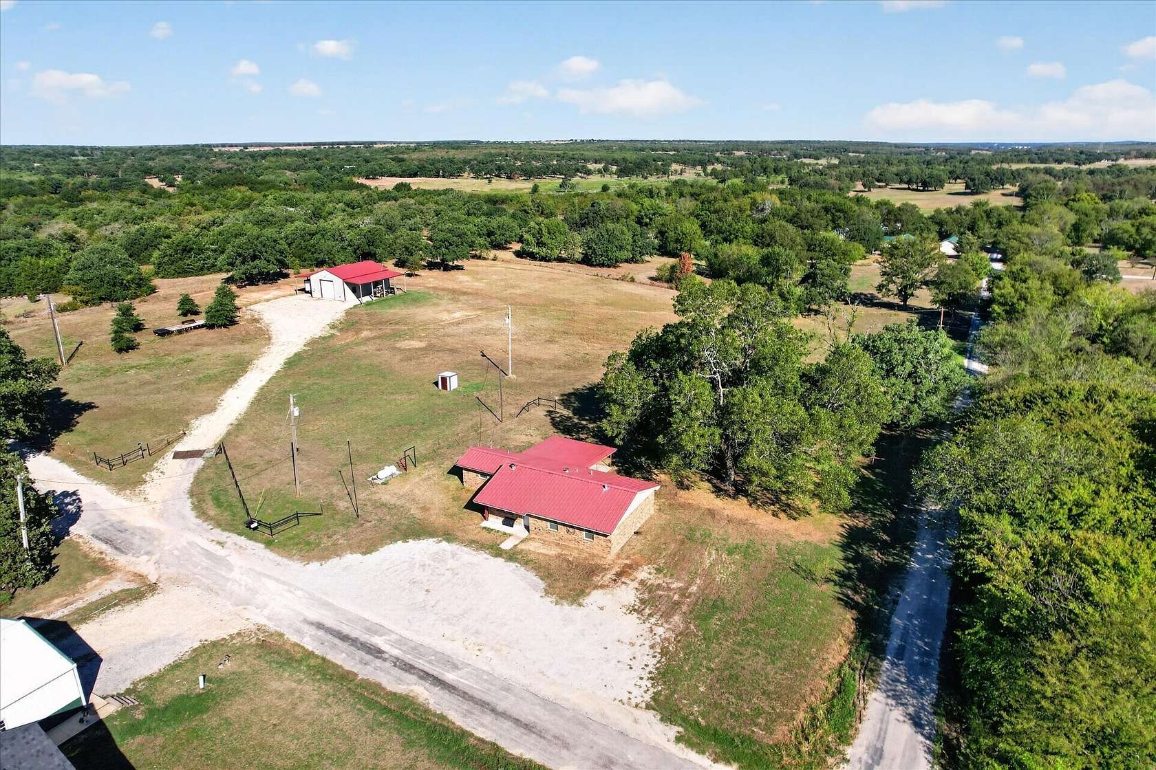 4 Acres of Land with Home for Sale in Montague, Texas