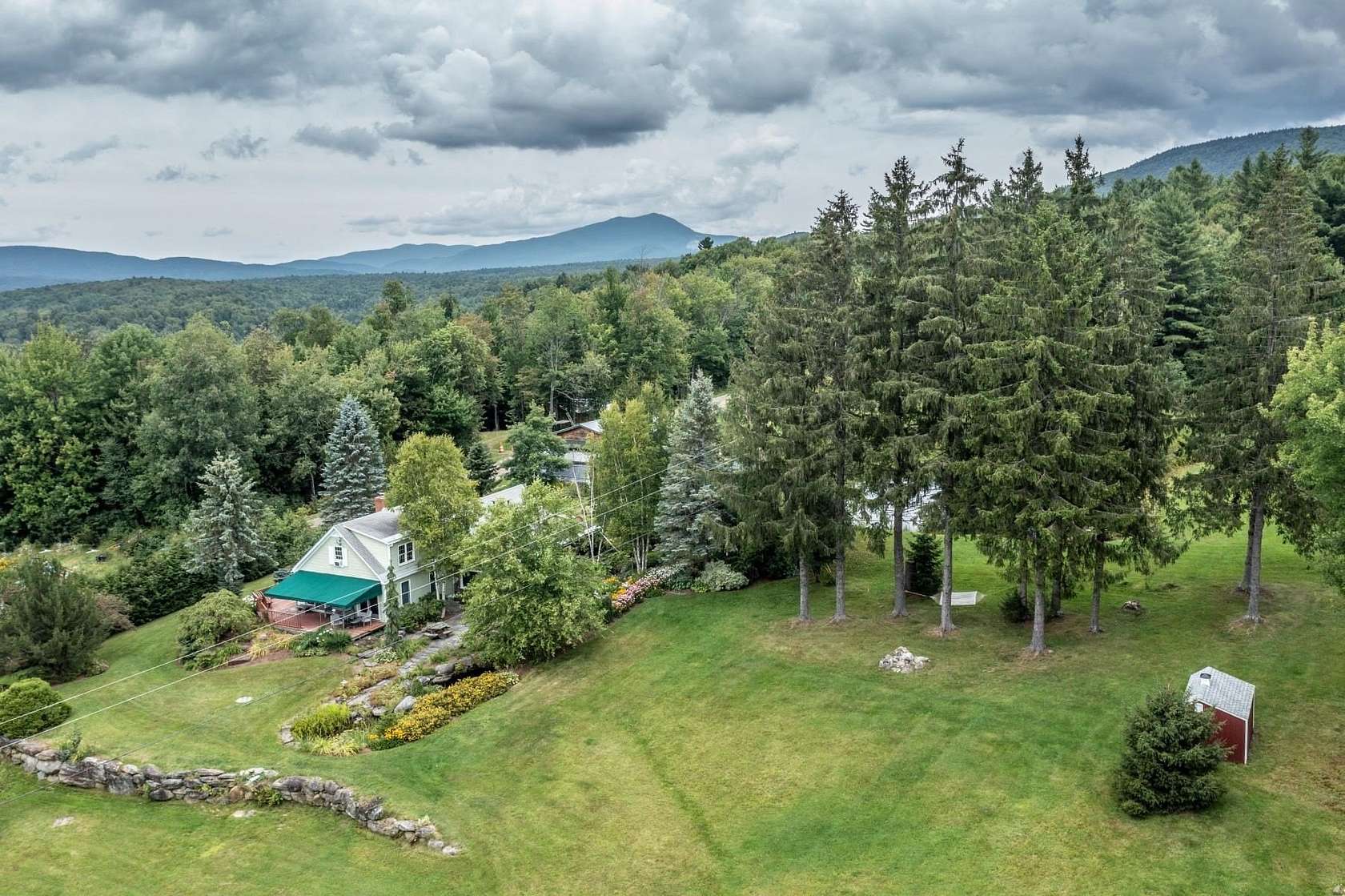10.8 Acres of Land with Home for Sale in Hyde Park, Vermont