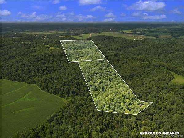 84.5 Acres of Recreational Land for Sale in Campbellsburg, Indiana