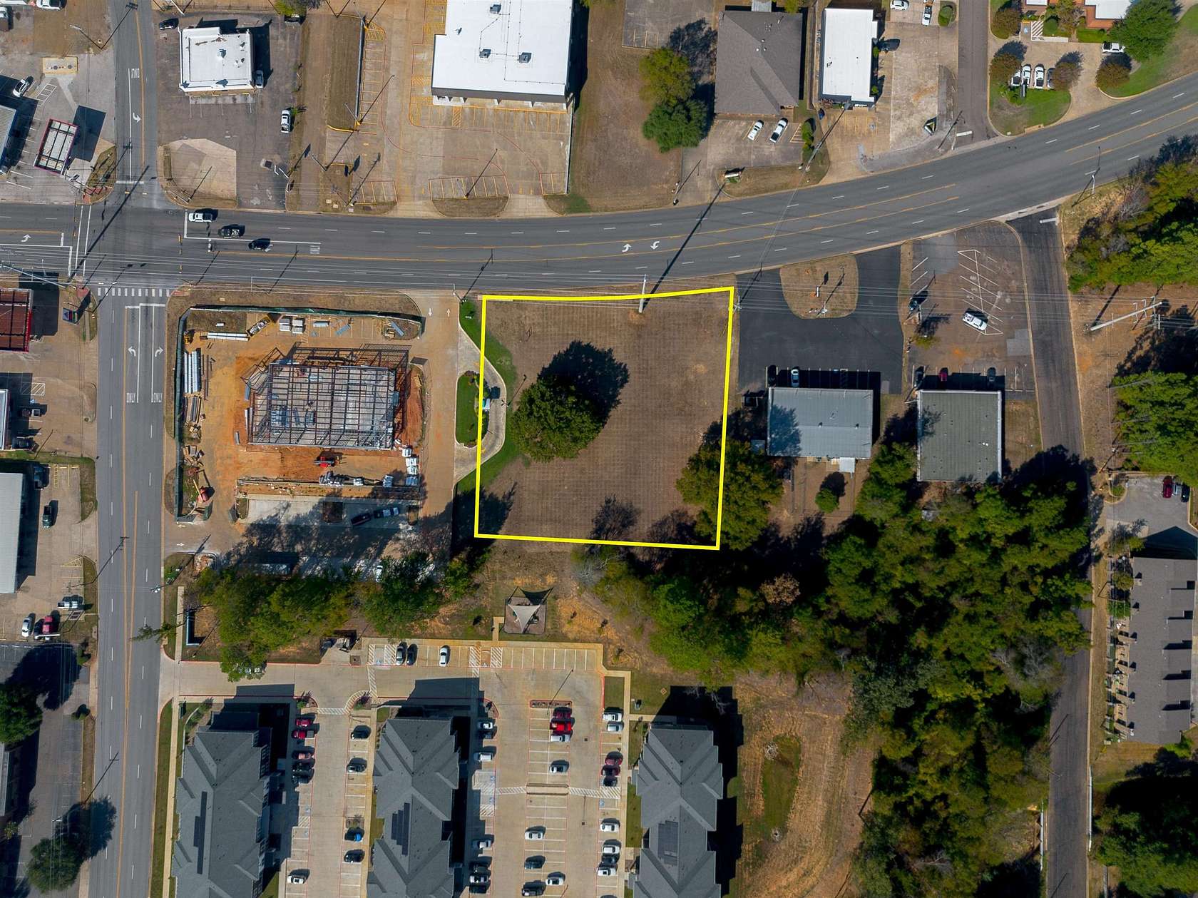 0.87 Acres of Commercial Land for Sale in Longview, Texas