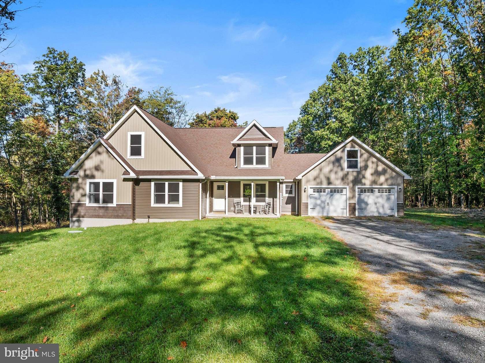 13.2 Acres of Recreational Land with Home for Sale in Berkeley Springs, West Virginia