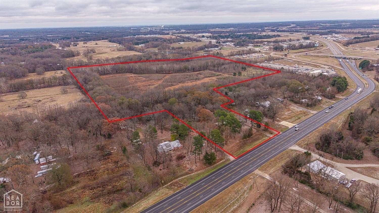 78 Acres of Mixed-Use Land for Sale in Bono, Arkansas
