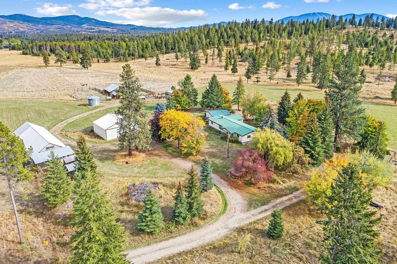 119 Acres of Agricultural Land with Home for Sale in Elk, Washington
