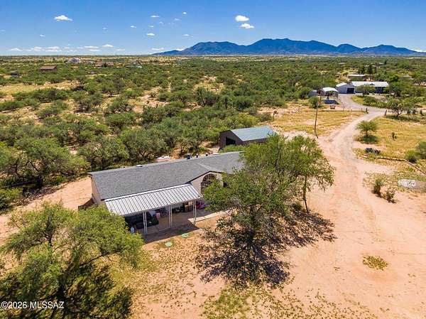 9.12 Acres of Land with Home for Sale in Benson, Arizona