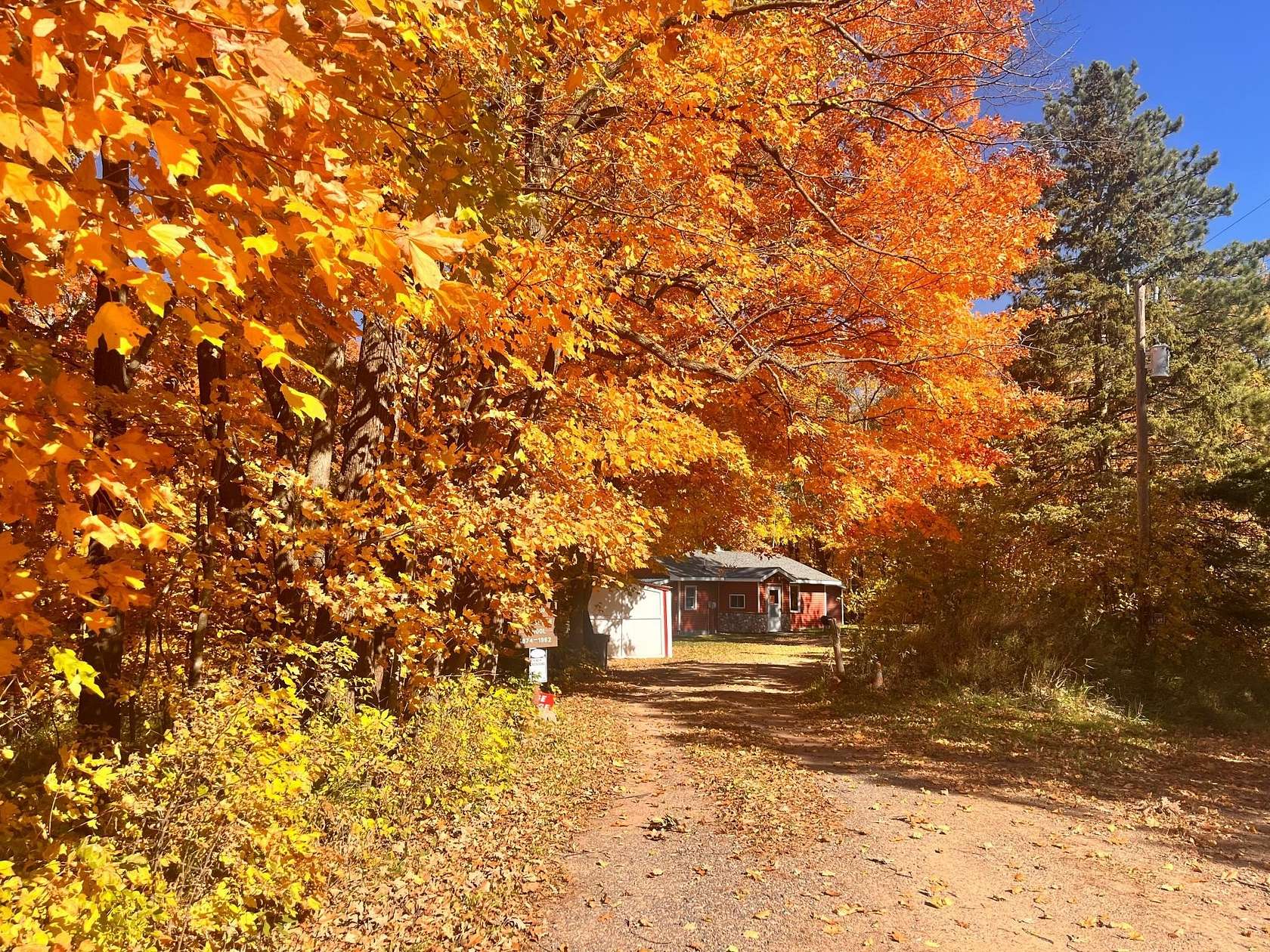 3.46 Acres of Land with Home for Sale in Cushing, Wisconsin
