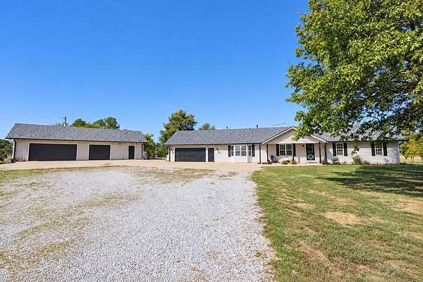 7.43 Acres of Land with Home for Sale in Billings, Missouri