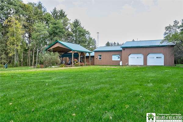 5 Acres of Land with Home for Sale in Bemus Point, New York