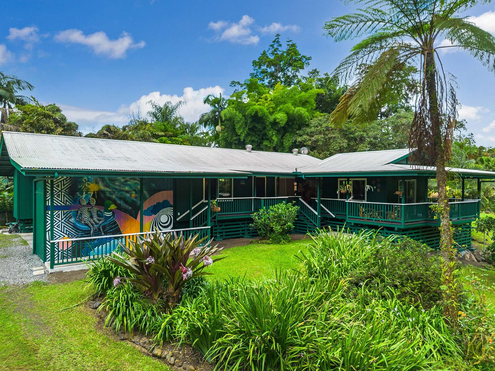 3 Acres of Land with Home for Sale in Keaau, Hawaii