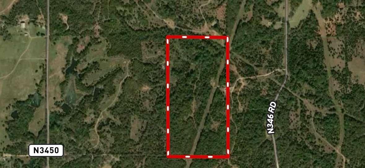 80 Acres of Recreational & Residential Land for Sale in Asher, Oklahoma
