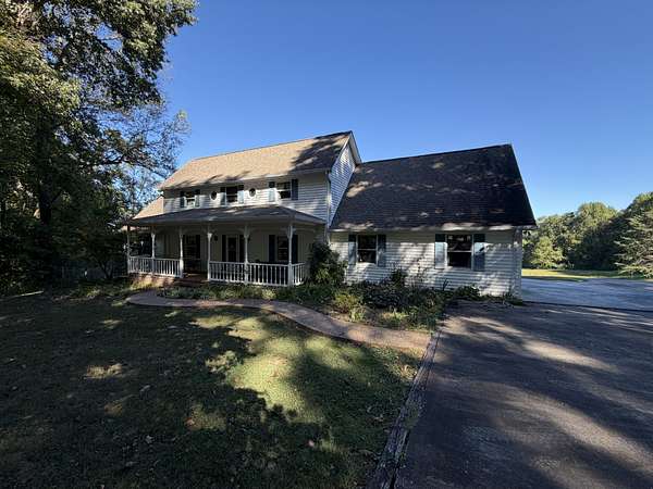 44 Acres of Agricultural Land with Home for Sale in McMinnville, Tennessee