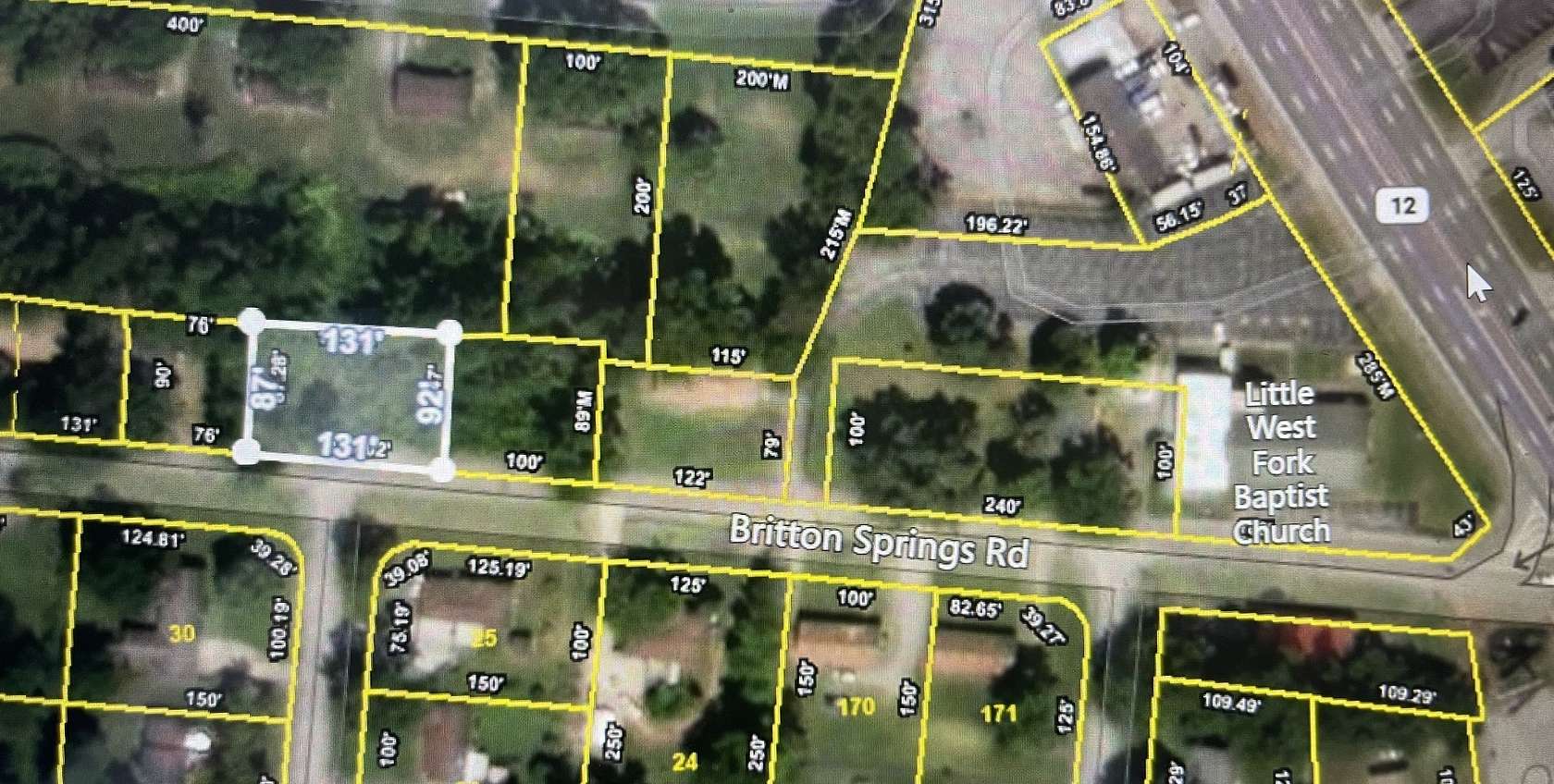 0.25 Acres of Residential Land for Sale in Clarksville, Tennessee