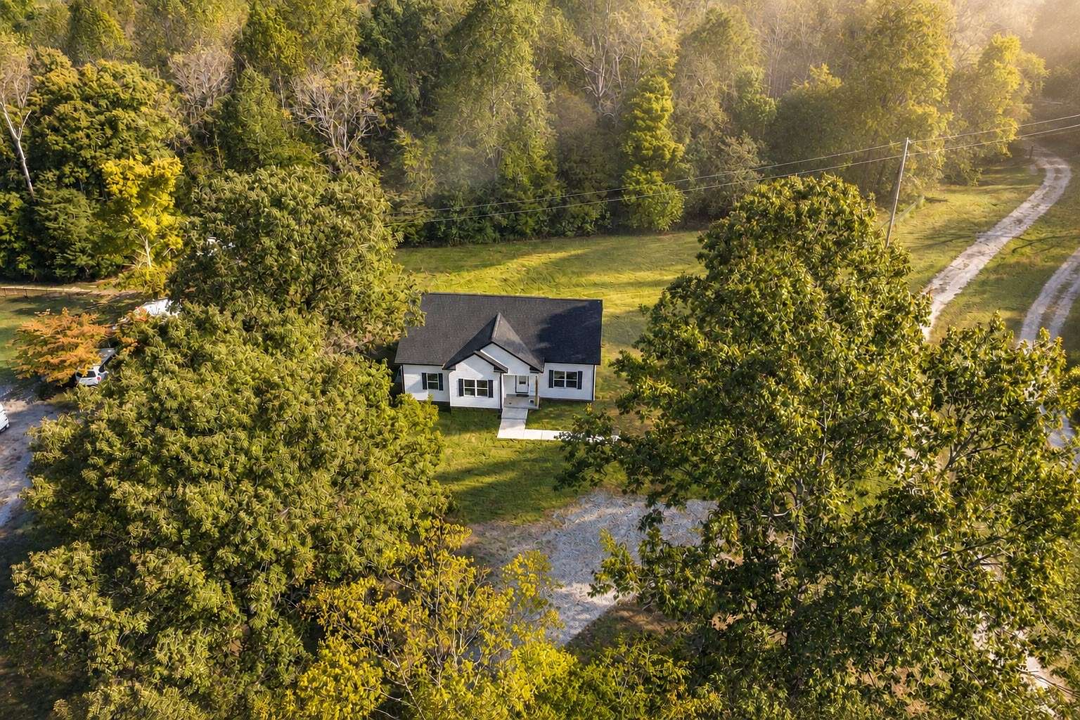 2 Acres of Land with Home for Sale in Charlotte, Tennessee